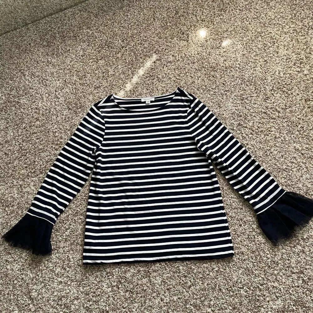 Beach lunch lounge Striped Top